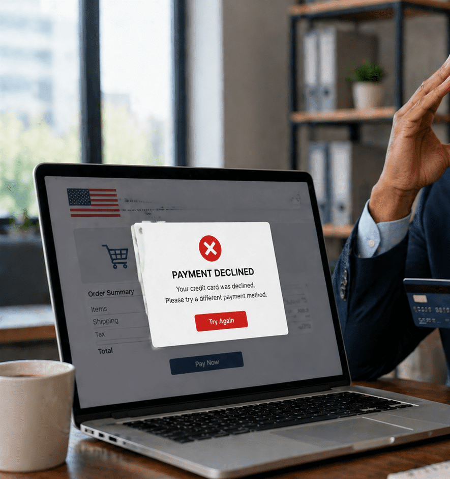 Your Credit Card Gets Declined on U.S Website