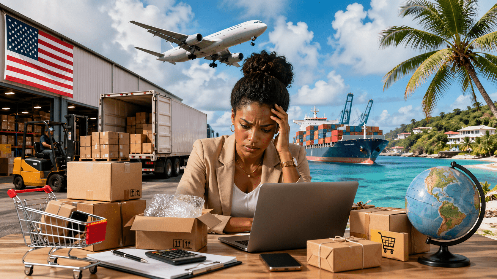 The 7 Biggest Frustrations of Buying from the USA as a Caribbean Business — and How to Solve Them